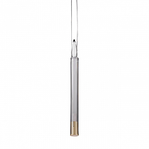 Подвесной светильник Delight Collection P68094-1 brass Candle