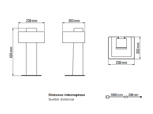 Настольная лампа DCW Editions Iota Cauvet
