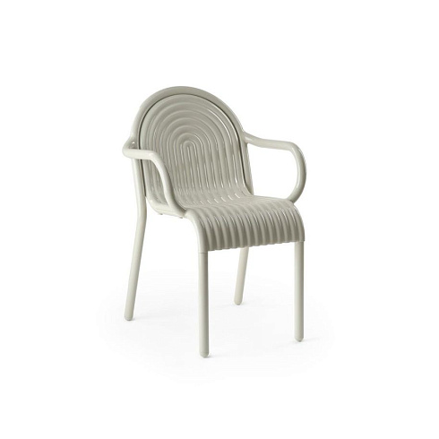 Стул Tom Dixon Groove Arm Putty Groove GRAC01PU