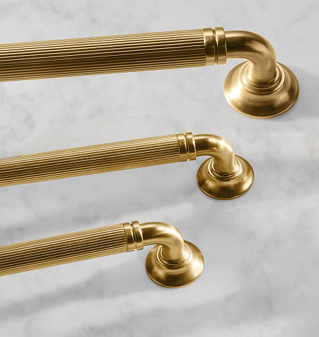 Ручка для бытовой техники Rejuvenation Asher L30.5cm Polished Nickel Asher 8638539