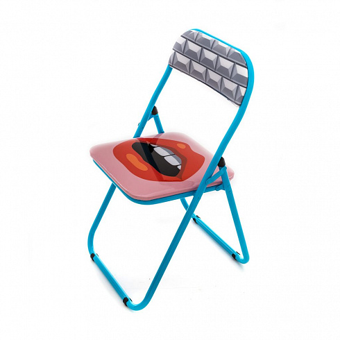 Складной стул Seletti Mouth Blow Folding Chair 18561