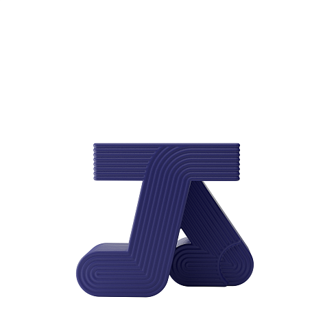 Приставной столик Qeeboo Walking Blue Violet Walking 84001BV