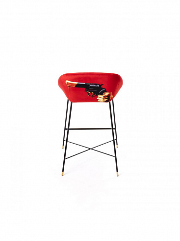 Барный стул Seletti Revolver Toiletpaper Furniture 16170