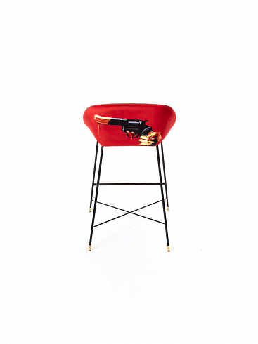 Барный стул Seletti Revolver Toiletpaper Furniture 16170