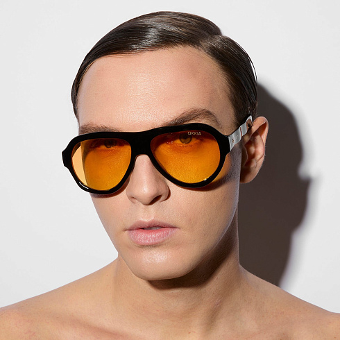 Солнцезащитные очки Seletti FLORIDA - Yellow Gradient SELETTI X OKKIA OKS04-BY