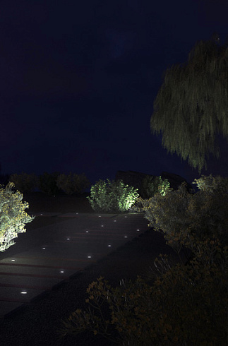 Встраиваемый светильник AUGENTI Rim 45 2W 3000K 15 on/off  Rim 3045C/WRCCNB