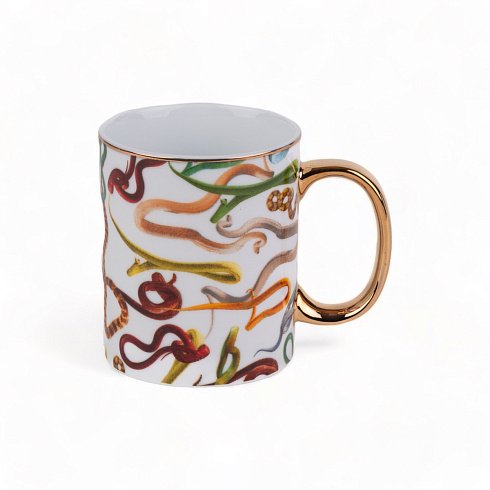 Кружка Seletti Snakes Toiletpaper Mug 17221
