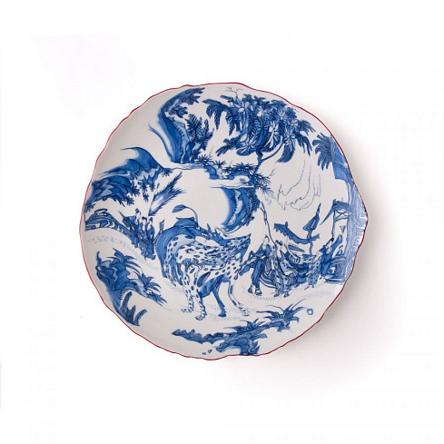 Тарелка Seletti Blue Chinoiserie Classics on Acid 11203