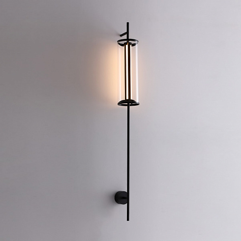 Настенный светильник Delight Collection LWA0046-1A Black 0046 LWA0046-1A black