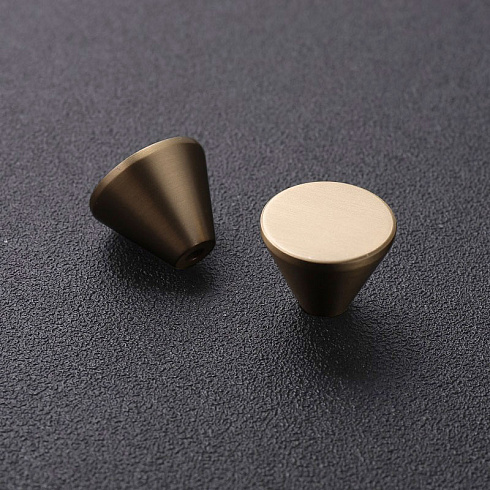 Ручка-кнопка Delight Collection HK003 brass HK001