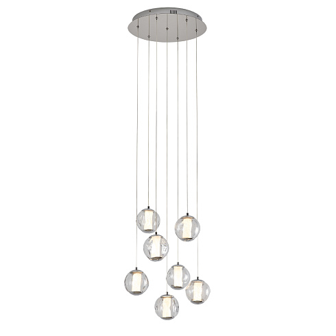 Подвесной светильник Delight Collection OD2437-7 gold/clear OD2437