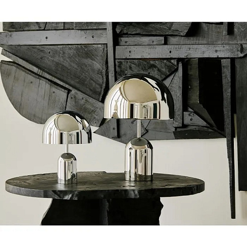 Настольная лампа Tom Dixon Bell silver Bell BEPO01SSUN