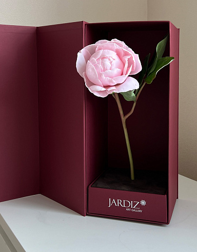 Цветы из холодного фарфора Jardiz Пион розовый Peony Пион