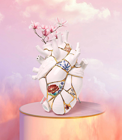 Ваза Seletti Love in Bloom Kintsugi Love in Bloom 09929