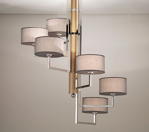 Люстра Arizzi 2085/6 Nut-brown / Polished nickel 2085