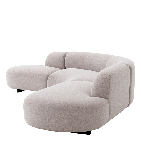 Уличный диван Eichholtz Björn L Mauritius light grey  Björn 116533