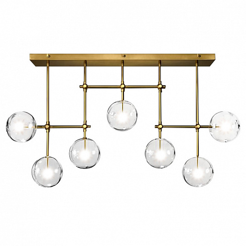 Потолочный светильник Delight Collection Globe Mobile 7A brass Globe Mobile KG0835P-7A brass