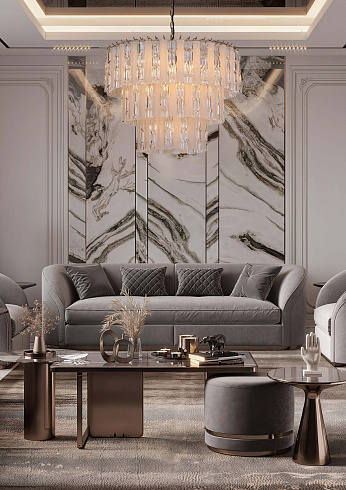 Люстра Delight Collection PL9203CF clear/frost PL9203 PL9203CF clear/frost, antique brass
