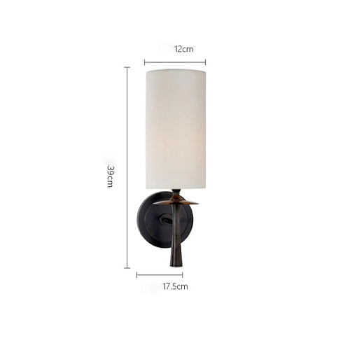 Настенный светильник Delight Collection MT8865-1W black Wall lamp