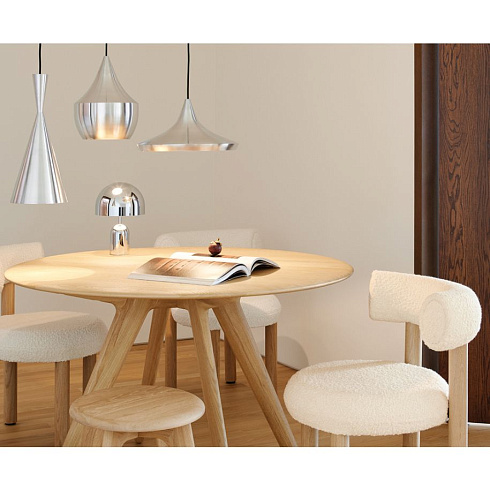 Подвесной светильник Tom Dixon Beat Fat Unbeaten Aluminium LED Beat BLS02A-PEUM5