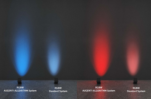 Уличный светильник AUGENTI Kubo 12-S 12W RGB+6500 60 DMX  Kubo 2113W/RCRCSW