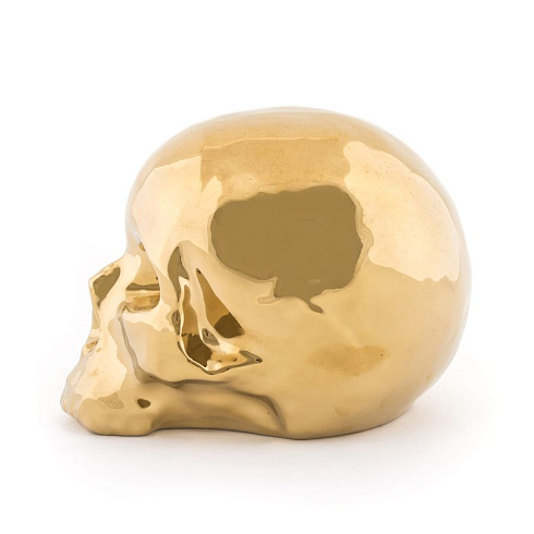 Статуэтка Seletti My Skull Gold Memorabilia 10415 ORO