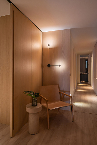 Настенный/Потолочный светильник Vibia Pin 1680 Black 2700K On/Off Pin 168011/10