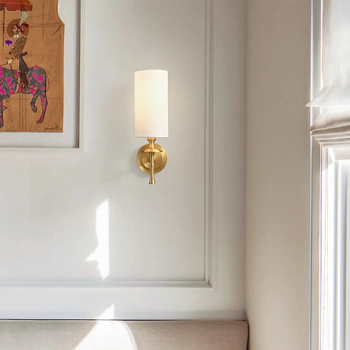 Настенный светильник Delight Collection MT8865-1W brass Wall lamp