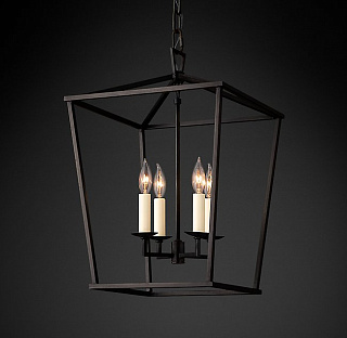 English Openwork 12" Aged Iron