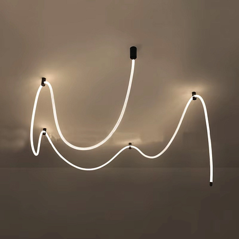 Потолочный светильник Delight Collection 10521C/5M black/white 10521