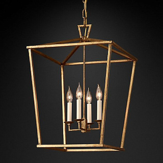 English Openwork 17" Gilded Iron