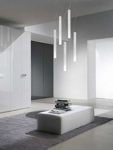 Подвесной светильник Vistosi Candela SP white/chrome Candela CANDELA SP