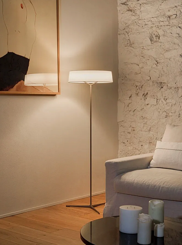 Торшер Vibia Dama 3230 Black 2700K Push Dama 323011/15