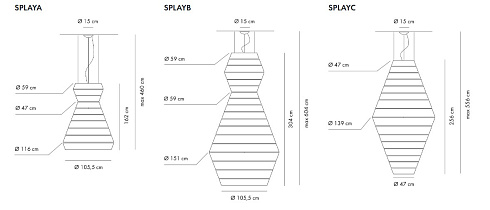 Подвесной светильник Axo Light Layers E White Layers SPLAYEXXE27BCBC