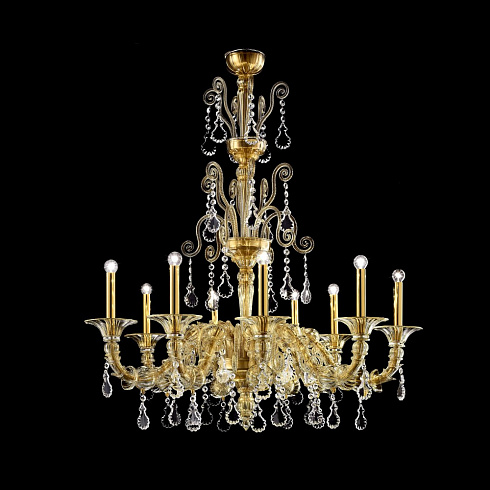 Люстра Barovier & Toso 5560/06 Baikal 5560/06/NN/CL