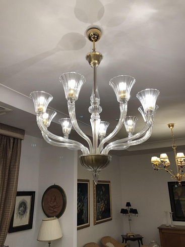 Люстра Barovier & Toso 5554/18 Degas 5554/18/OO/OG