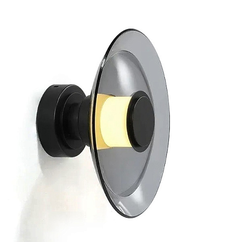 Настенный/Потолочный светильник Delight Collection 8665W/L black/smoky 8665