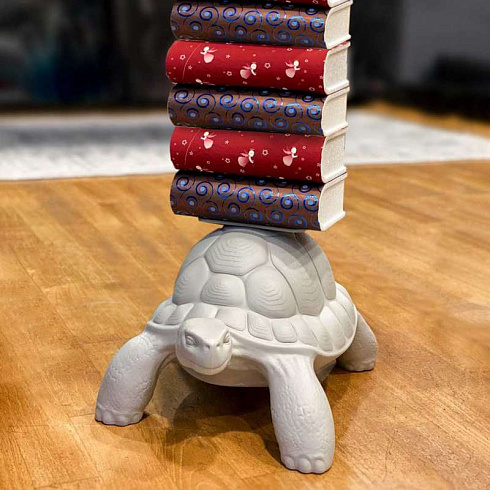 Полка Qeeboo Turtle Carry White Turtle Carry 36002WH