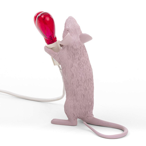 Настольная лампа Seletti Mouse Lamp Love Edition USB Mouse Lamp 15220SV