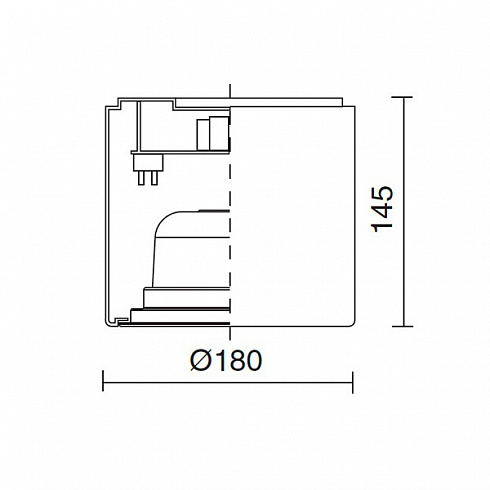 Встраиваемый светильник Side 63002 Net Range