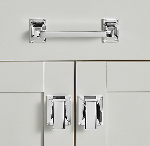 Ручка-скоба Restoration Hardware Marais L.15.2 Lac.Burnished Brass Marais 24170370 LBB