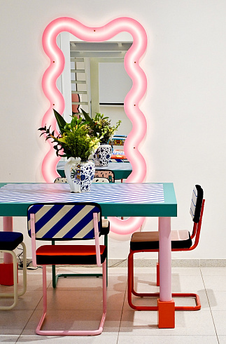 Стул Seletti Superchair Blue Grid Superfurniture 16500