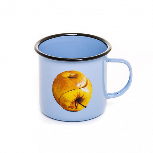 Кружка Seletti Apple Toiletpaper Enamel 16853