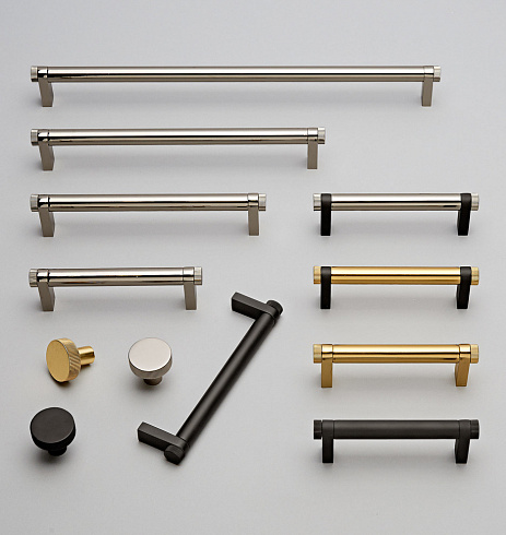 Ручка-скоба Rejuvenation West Slope L.30.5 Polished Chrome and Bronze West Slope 765189 (C105400)