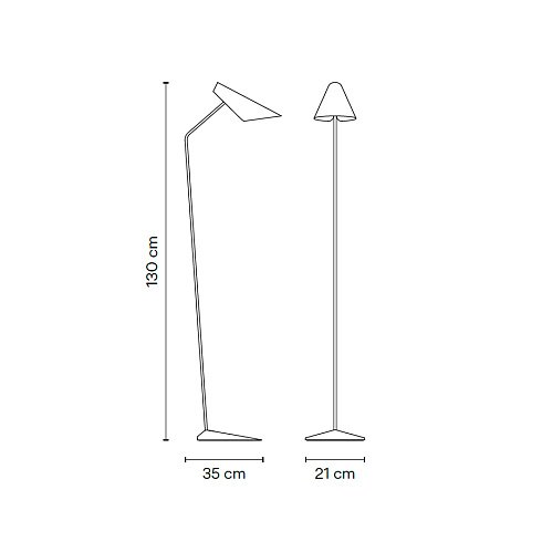 Торшер Vibia I.Cono 0712 White I.Cono 071210/15
