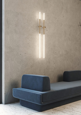 Настенный светильник Contardi Bianca linear brass Bianca ACAM.005130