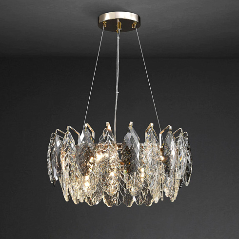 Люстра Delight Collection D8011P/R-600 gold/smoky D8011P