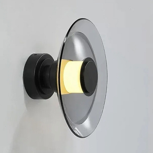 Настенный/Потолочный светильник Delight Collection 8665W/L black/smoky 8665