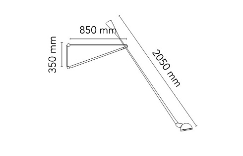 Настенный светильник Flos 265 Chromatica 265 A0300099