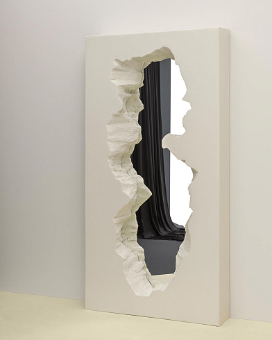 Зеркало Gufram Broken Mirror Almost White Broken G30121